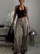 Paltrow Cargo Jeans Washed Brown